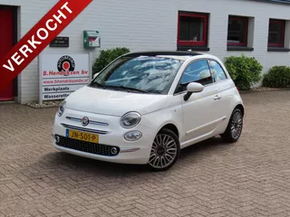 Fiat 500 TwinAir Turbo 80pk Lounge/ Panoramadak/ Parkeersensoren/ Climatronic/ Navigatie/ Origineel NL/ NAP