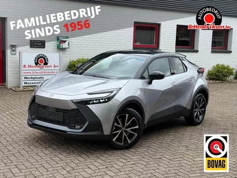 TOYOTA C-Hr 2.0 High Power PHEV 223pk CVT Dynamic/ Silver met zwart dak/ Apple Carplay/ Keyless entry/ Stuur + stoel verwarming/ Elektrische achterklep/ Camera