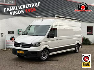 Volkswagen Crafter GB 2.0 TDI L4H3 3500 FWD Trendline/ Imperiaal/ Vloer + wandplaten/ Trekhaak/ Airco/ Cruise control/ Bluetooth/ 1 Eigenaar/ Origineel NL/ NAP