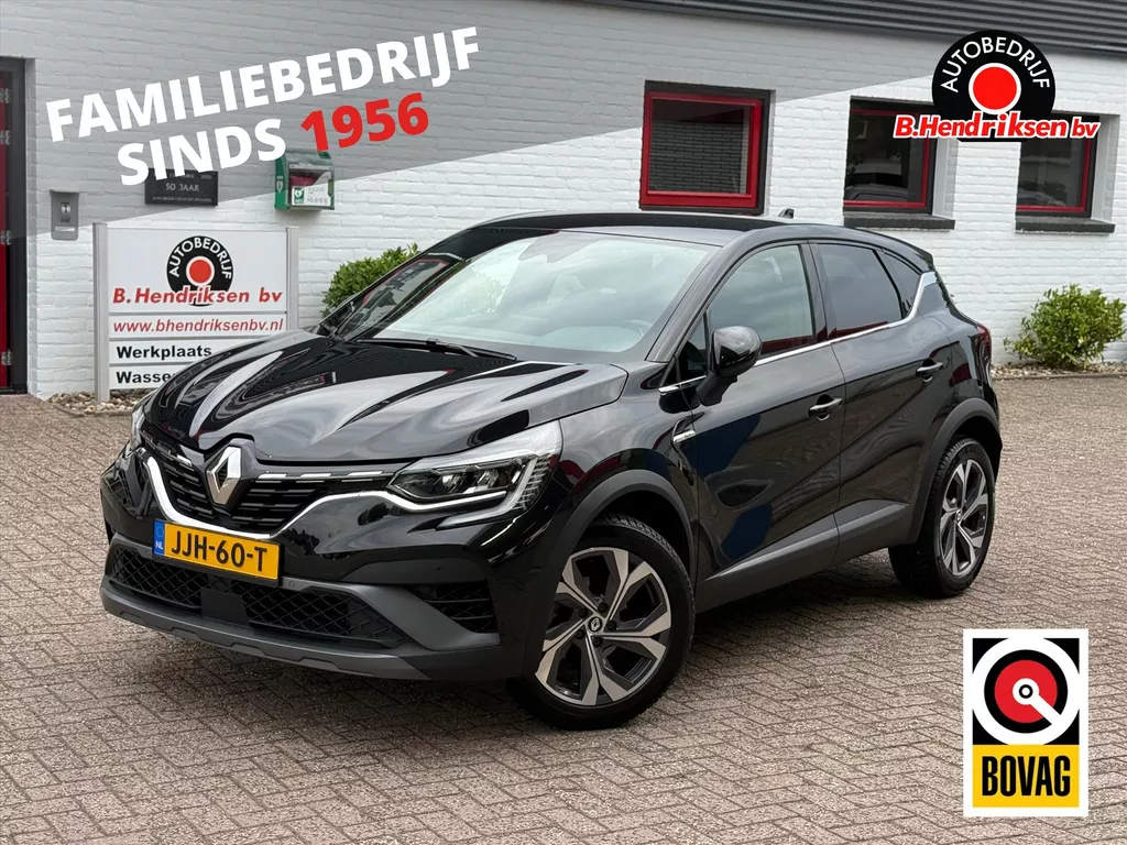 RENAULT Captur TCe 140pk Mild Hybrid R.S. Line/ Stoel + stuurwiel verwarming/ Camera achter/ Apple Carplay/ Adaptieve cruise/ All season banden
