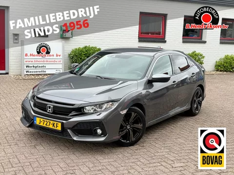 Honda Civic 1.0 i-VTEC 129pk CVT 5D Elegance/ Adaptieve cruise/ Camera achter/ DAB/ Navigatie/ Stoelverwarming