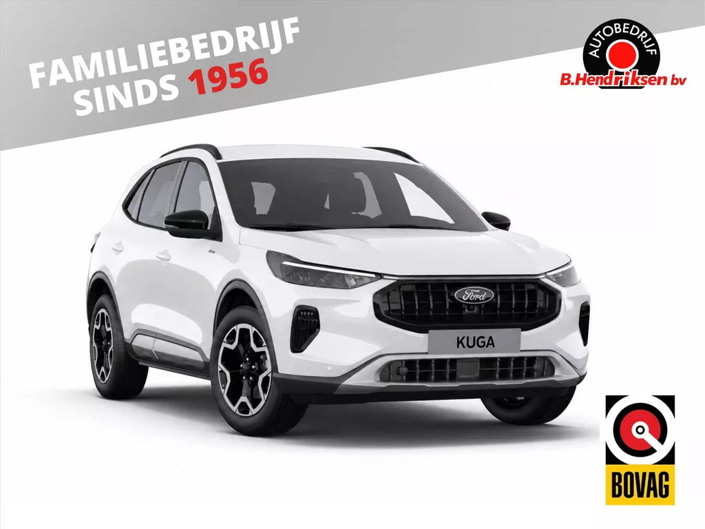 Ford Kuga 2.5 PHEV 243pk e-CVT Active/ 5 Jaar fabrieksgarantie/ Stuur + stoel verwarming/ Camera achter/ Appel Carplay/ Nieuwe voorraad auto