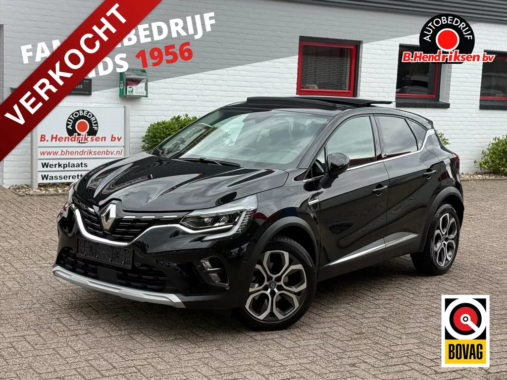 Renault Captur E-Tech Plug-In Hybrid 160pk Edition One/ Panoramadak/ All season banden/ Camera achter/ Stoel + stuur verwarming/ Adaptieve cruise/ DAB/ Apple Carplay