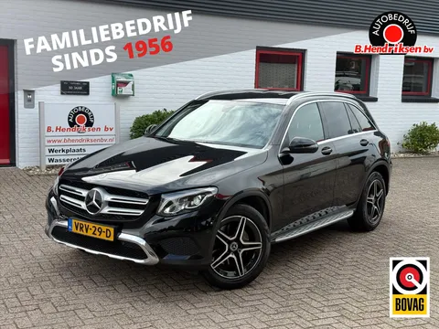 Mercedes GLC-Klasse 250D 4 Matic AMG/ Grijs kenteken ombouw/ Trekhaak/ Elektrische achterklep/ Stoelverwarming/ Camera achter