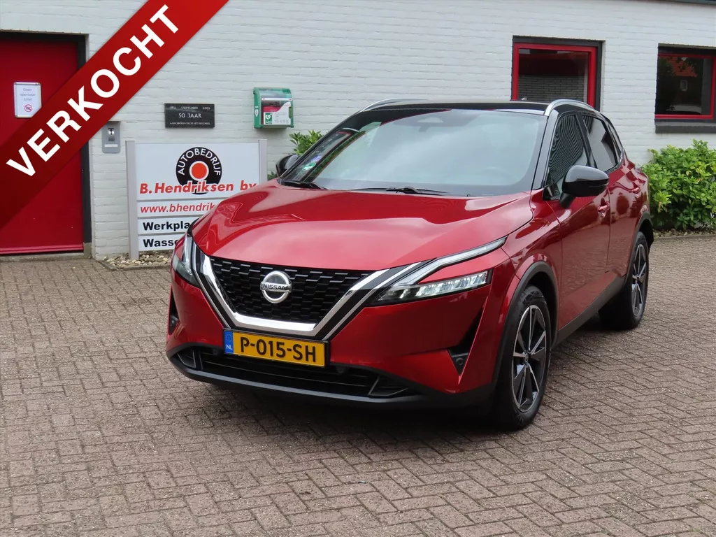 NISSAN Qashqai 1.3 Mild-Hybrid 158pk Xtronic Tekna Plus/ Panoramadak/ Stoelverwarming/ Bose sound/ 1 Eigenaar/ Origineel NL/ NAP