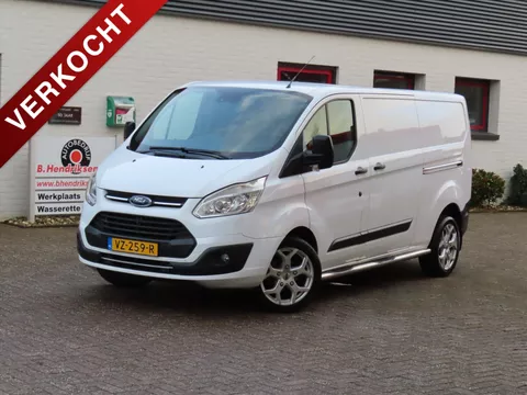 Ford Transit Custom GB 2.0 TDCi 130PK 310 L2H1 Ambiente/ Dubbele schuifdeur/ Stoelverwarming/ Trekhaak/ Navigatie/ 3 Zitplaatsen/ Camera achter/ DAB/ Origineel NL/ NAP