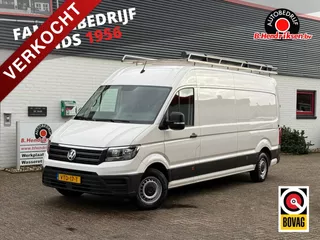 Volkswagen Crafter GB 2.0 TDI L4H3 3500 FWD Trendline/ Imperiaal/ Vloer + wandplaten/ Trekhaak/ Airco/ Cruise control/ Bluetooth/ 1 Eigenaar/ Origineel NL/ NAP