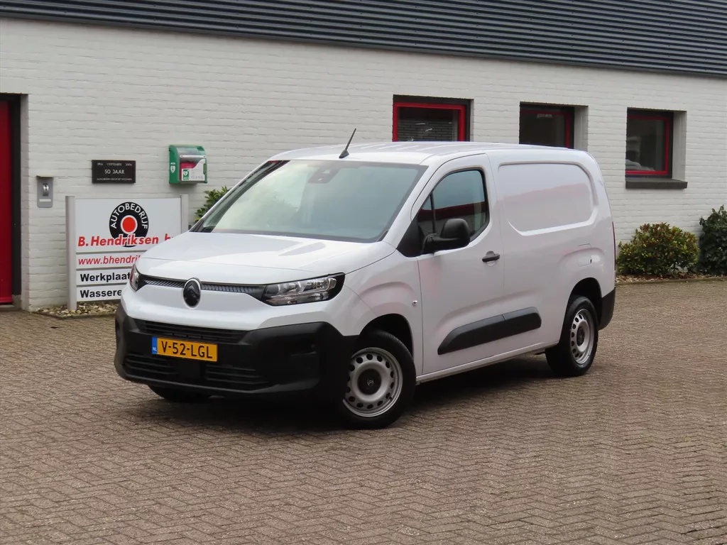 Citroen Berlingo Van GB 1.5 BlueHDi 100pk L2/ Airco/ Bluetooth/ Parkeersensoren/ DAB/ Cruise control