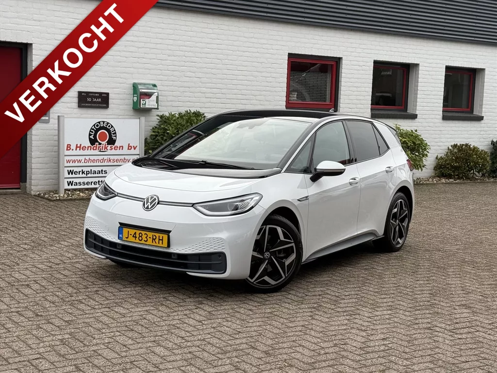 Volkswagen Id.3 58kWh 204pk 1ST Plus/ Stoel + stuurverwarming/ Adaptieve cruise/ DAB/ Keyless entry/ Camera achter/ Apple Carplay/ DAB/ Origineel NL/ NAP