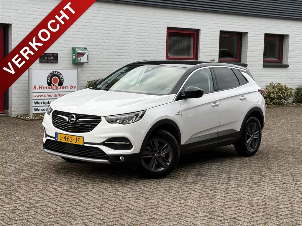 Opel Grandland X 1.2 Turbo 130pk Edition 2020/ Trekhaak/ Navigatie/ Apple Carplay/ DAB/ Led koplampen/ Dealer onderhouden/ 1 Eigenaar/ Origineel NL/ NAP