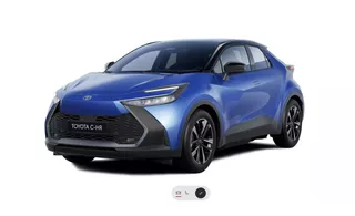 Toyota C-Hr 2.0 High Power PHEV 223pk CVT Dynamic/ Blauw met zwart dak/ Apple Carplay/ Keyless entry/ Stuur + Stoelverwarming/ Camera achter/ Nieuwe voorraad auto