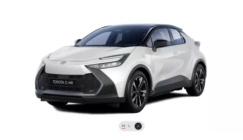 Toyota C-Hr 2.0 High Power PHEV 223pk CVT Dynamic/ Parelmoer wit met zwart dak/ Apple Carplay/ Keyless/ Stuur + Stoelverwarming/ Camera/ Nieuwe voorraad auto