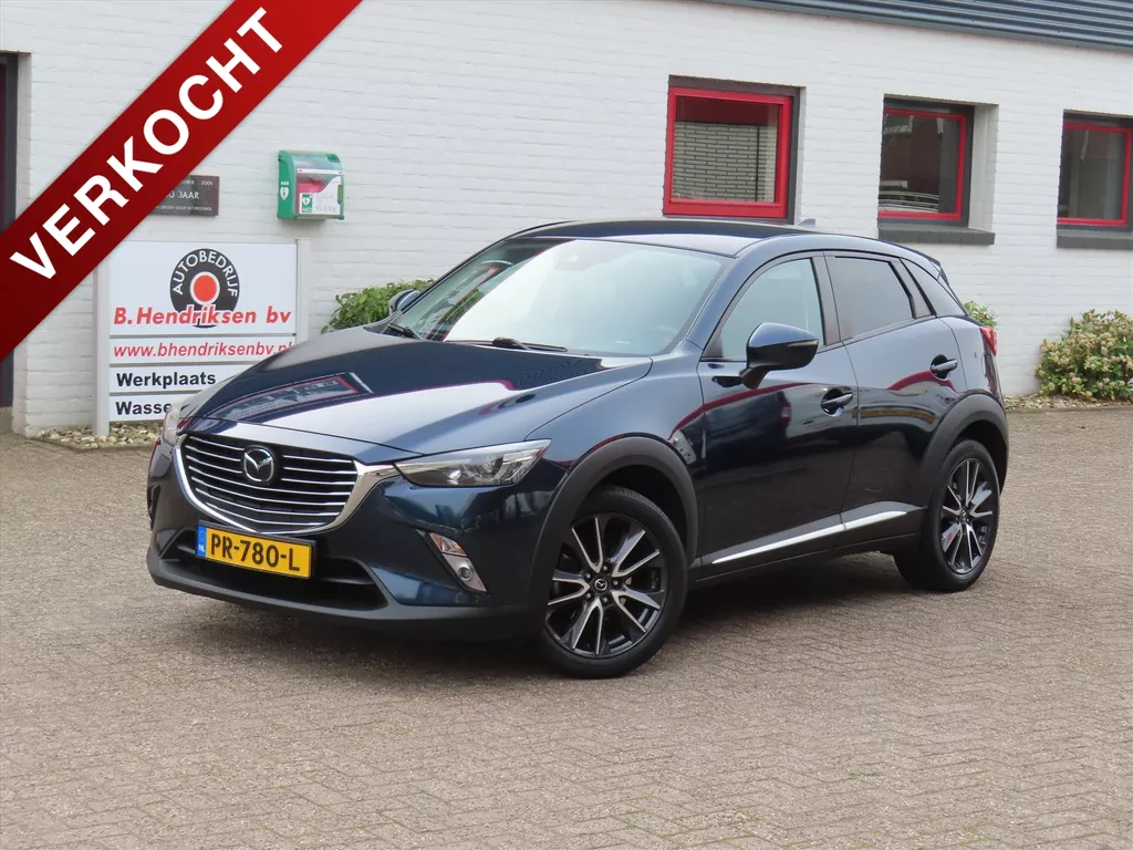 Mazda Cx-3 2.0 SKYACTIV-G 120pk GT-M/ Keyless entry/ Stoelverwarming/ Adaptieve cruise/ Camera achter/ DAB/ Bose sound/ Dealer onderhouden/  Origineel NL/ NAP