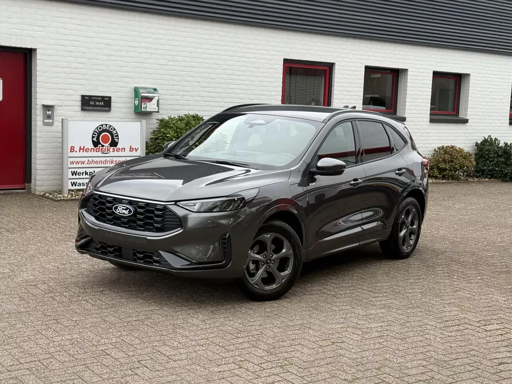 FORD Kuga 2.5 PHEV 243pk e-CVT ST-Line/ Fabrieksgarantie tot 12/2030 a 150000KM/ Winter pakket/ Apple Carplay/ Adaptieve cruise/ DAB/ Keyless entry/ Reservewiel