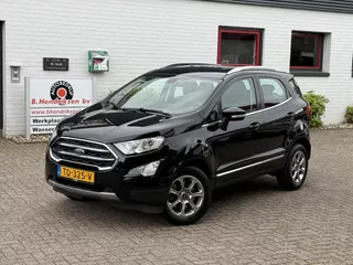 Ford Ecosport 1.0 EcoBoost 125pk AUT Titanium/ Stoel + stuur verwarming/ Keyless entry/ Camera achter/ Apple Carplay/ Cruise control/ Navigatie/ Origineel NL/ NAP