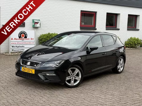 Seat Leon 1.5 TSI 130PK FR Business Intense/ All season banden/ Apple Carplay/ Keyless entry/ Navigatie/ DAB/ Led koplampen/ Origineel NL/ NAP