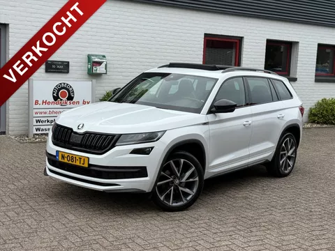 Skoda Kodiaq 1.5 TSI Greentech ACT 150pk DSG-7 Sportline Business/ Panoramadak/ Trekhaak/ 360 Camera/ DAB/ Apple Carplay/ Keyless entry/ Adaptieve cruise control