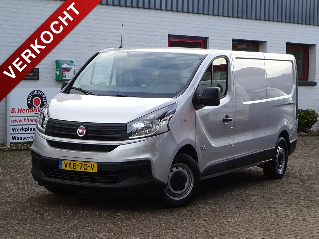 FIAT Talento GB 2.0 MJ 145pk L2H1 2900 Pro edition/ Parkeersensoren/ Navigatie/ DAB/ Trekhaak/ Vloerplaat achter/ 3 Zitplaatsen/ 1 Eigenaar/ Origineel NL/ NAP