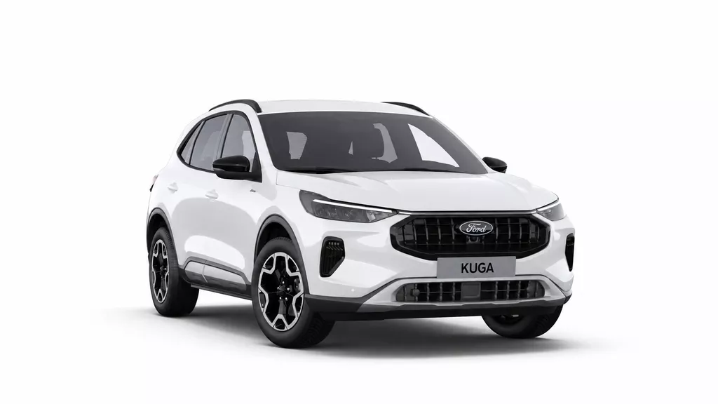Ford Kuga 2.5 PHEV 243pk e-CVT Active/ 5 Jaar fabrieksgarantie/ Stuur + stoel verwarming/ Camera achter/ Appel Carplay/ Nieuwe voorraad auto