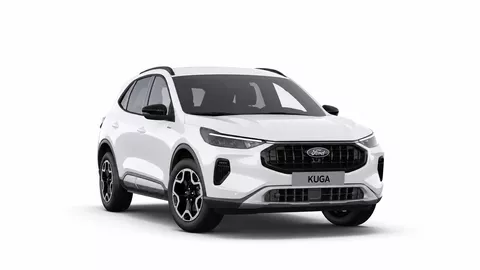 Ford Kuga 2.5 PHEV 243pk e-CVT Active/ 5 Jaar fabrieksgarantie/ Stuur + stoel verwarming/ Camera achter/ Appel Carplay/ Nieuwe voorraad auto