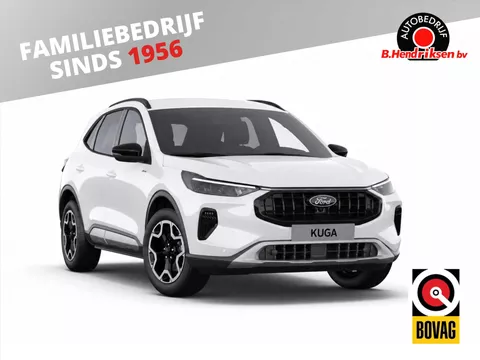 Ford Kuga 2.5 PHEV 243pk e-CVT Active/ 5 Jaar fabrieksgarantie/ Stuur + stoel verwarming/ Camera achter/ Appel Carplay/ Nieuwe voorraad auto