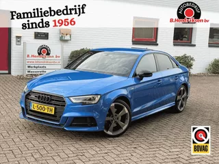 Audi A3 Limousine 2.0 TFSI 190pk S tronic quattro S Line Edition/ Inklapbare trekhaak/ Volledig eerste lak/ Complete onderhoudshistorie/ Standkachel/ Stoelverwarming