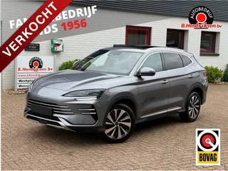 Byd Seal U 1.5 DM-i 217pk FWD Comfort/ Long range accu met 26,6 KWH/ 125 KM elektrische actieradius/ Time Grey/ Panoramadak/ Apple Carplay/ Nieuwe voorraad auto