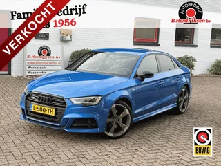 Audi A3 Limousine 2.0 TFSI 190pk S tronic quattro S Line Edition/ Inklapbare trekhaak/ Volledig eerste lak/ Complete onderhoudshistorie/ Standkachel/ Stoelverwarming