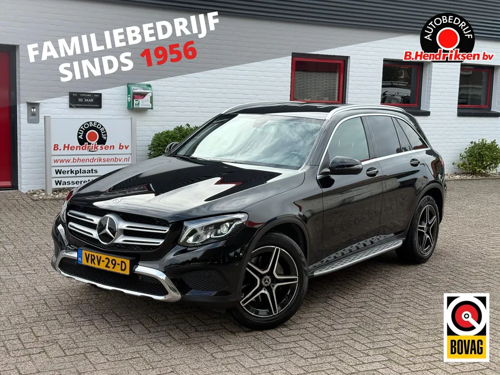 Mercedes GLC-Klasse 250D 4 Matic AMG/ Grijs kenteken ombouw/ Trekhaak/ Elektrische achterklep/ Stoelverwarming/ Camera achter