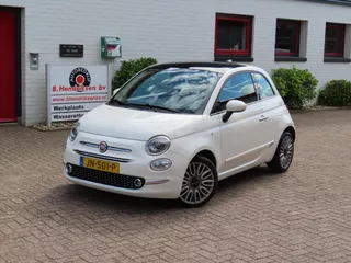 Fiat 500 TwinAir Turbo 80pk Lounge/ Panoramadak/ Parkeersensoren/ Climatronic/ Navigatie/ Origineel NL/ NAP