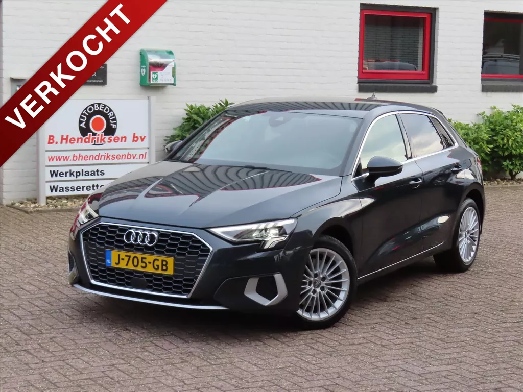 Audi A3 Sportback 35 TFSI 150pk S-tronic Business Edition/ Led koplampen/ Apple Carplay/ Navigatie/ DAB/ Virtual Cockpit/ 1 Eigenaar/ Origineel NL/ NAP