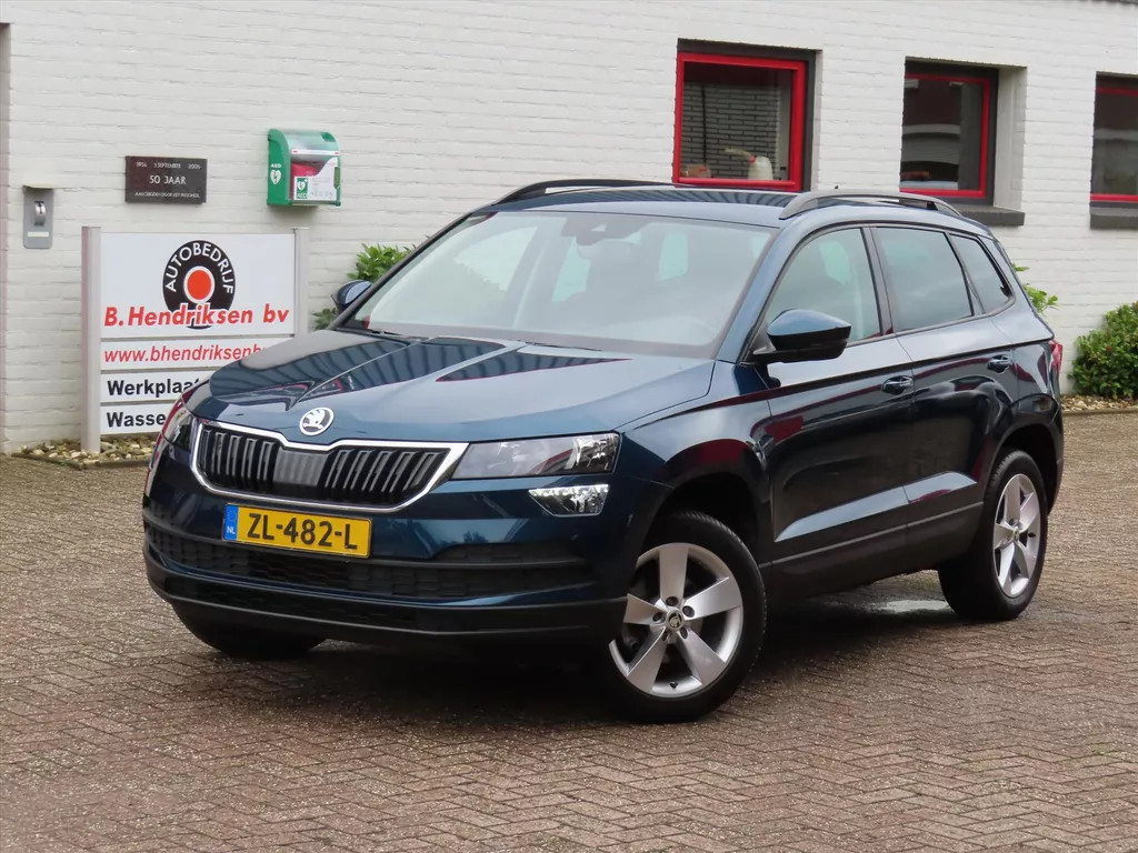 Skoda Karoq 1.0 TSI Greentech 115pk DSG-7 Ambition Business/ Adaptieve cruise/ Apple Carplay/ Navi/ Parkeersensoren/ Camera achter/ 1 Eigenaar/ Origineel NL/ NAP