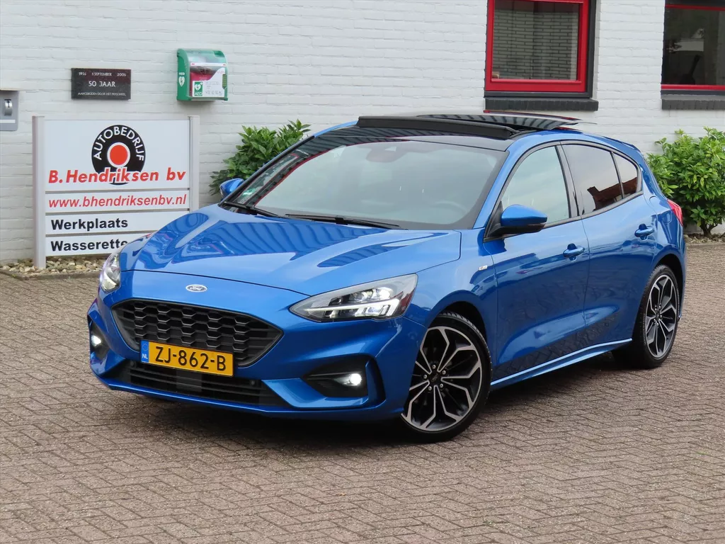 Ford Focus 1.0 EcoBoost 125pk ST-Line Business/ Panoramadak/ Bang & Olufsen Sound/ Keyless entry/ Navigatie/ Camera achter/ 1 Eigenaar/ Origineel NL/ NAP