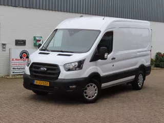 FORD Transit GB 350 L2H2 TDCi 105pk FWD Trend/ Trekhaak met 2500KG trekgewicht/ Parkeersensoren V+A/ DAB/ Cruise control/ 3 Zitplaatsen/ Airco/ Origineel NL/  NAP