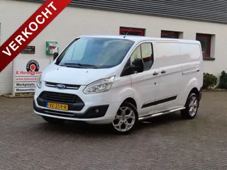 Ford Transit Custom GB 2.0 TDCi 130PK 310 L2H1 Ambiente/ Dubbele schuifdeur/ Stoelverwarming/ Trekhaak/ Navigatie/ 3 Zitplaatsen/ Camera achter/ DAB/ Origineel NL/ NAP