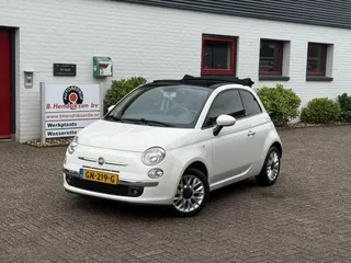 Fiat 500C 0.9 80pk Twinair Turbo Lounge/ Cabrio/ Parkeersensoren/ Climatronic/ Bluetooth/ Origineel NL/ NAP